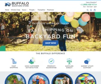 BuffalobackyardStore.com(Buffalo Backyard Store) Screenshot