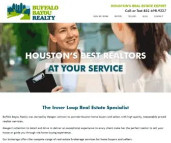 Buffalobayourealty.com(Houston Discount Real Estate Brokerage) Screenshot