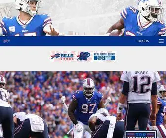 Buffalobills.com(Buffalo Bills) Screenshot