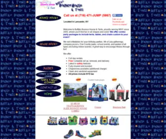 Buffalobouncehouse.com(Buffalo Bounce House) Screenshot