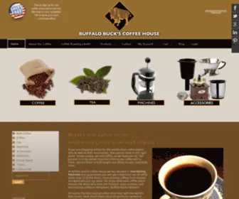 Buffalobuckscoffee.com(Buffalo Bucks Coffee House) Screenshot