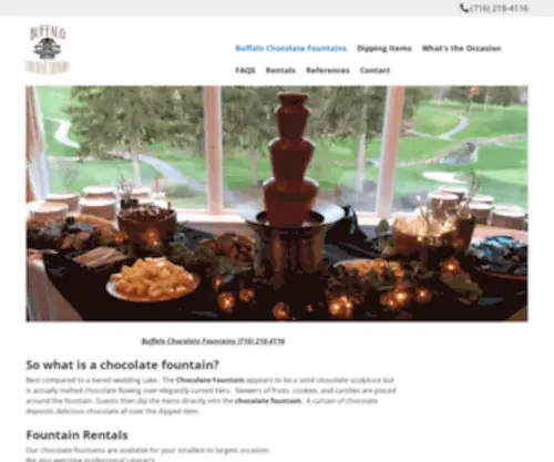 Buffalochocolatefountains.com(Buffalochocolatefountains) Screenshot