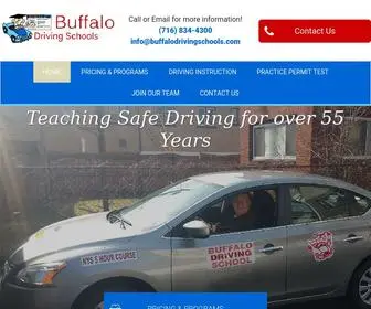 Buffalodrivingschools.com(The Buffalo Driving School) Screenshot