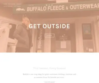 Buffalofleeceandouterwear.com(Buffalo Fleece and Outerwear) Screenshot