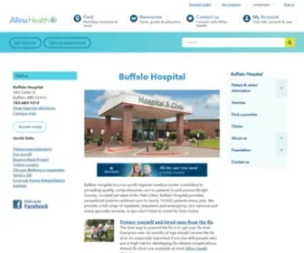 Buffalohospital.org(Buffalo Hospital) Screenshot