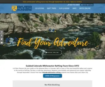 Buffalojoe.com(Colorado Whitewater Rafting) Screenshot