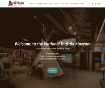 Buffalomuseum.com(The National Buffalo Museum) Screenshot