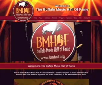 Buffalomusic.org(BMHOF is dedicated to those who have made an impact on our music community in WNY) Screenshot