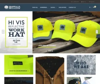 Buffalooutdoorsclothing.com(Buffalo Outdoors Workwear) Screenshot
