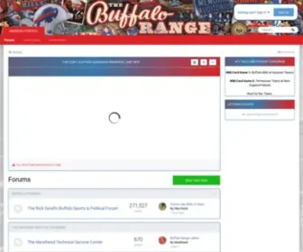 Buffalorange.com(The Buffalo Range) Screenshot