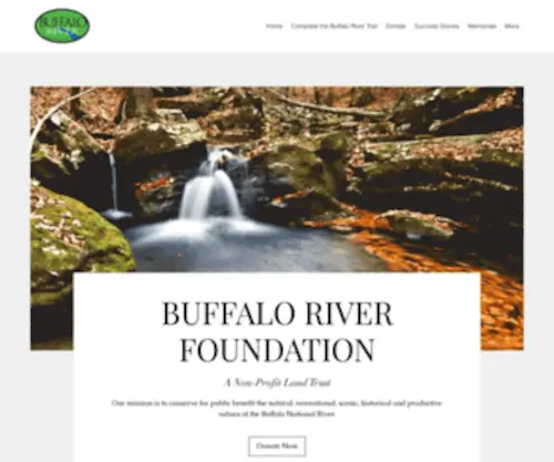 Buffaloriverfoundation.org(Buffalo River Foundation) Screenshot