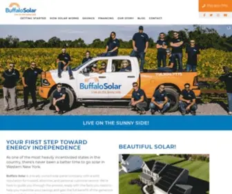 Buffalosolar.com(Buffalo Solar Solutions) Screenshot