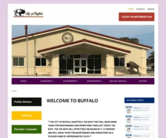 Buffalotex.com(Buffalo) Screenshot