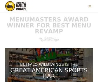 Buffalowildwingsfranchising.com(Bring the Heat to Your Market) Screenshot