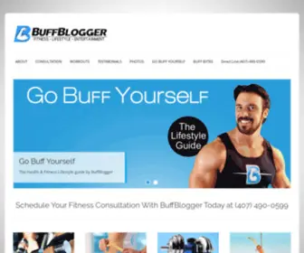 Buffblogger.com(Fitness Lifestyle Entertainment) Screenshot