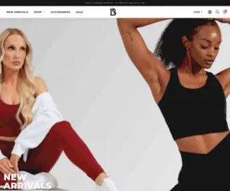 Buffbunny.com(Shop Women's Athletic Wear for Every Body Type) Screenshot