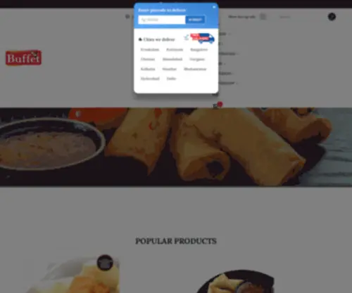 Buffetfoods.in(Buffet Frozen Foods) Screenshot