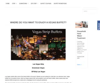 Buffetinvegas.com(Buffets in Las Vegas) Screenshot