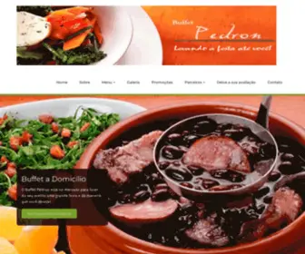 Buffetpedron.com.br(Site Buffet Pedron) Screenshot