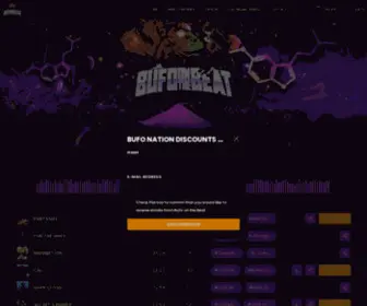 Bufoonthebeat.com(Bufos Beat Bazar) Screenshot