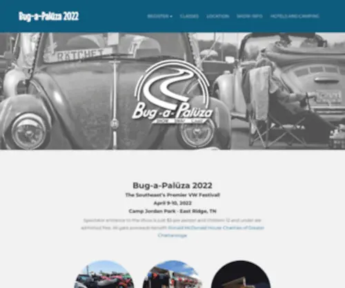Bugapaluza.com(The Southeast's Premier VW Festival) Screenshot
