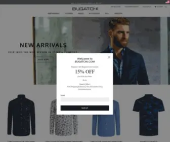 Bugatchi.com(Men's Clothing Online) Screenshot