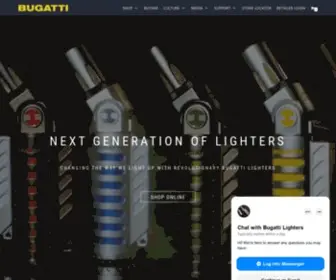 Bugattilighters.com(Bugatti Lighters) Screenshot