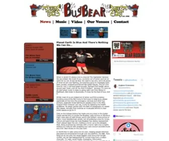 Bugbearbookings.com(The lair of the bear) Screenshot