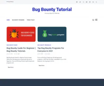 Bugbountytutorial.com(Bug Bounty Tutorial) Screenshot