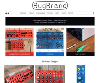 Bugbrand.co.uk(Audio Electronics) Screenshot