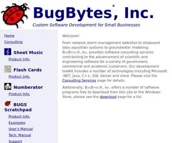 Bugbytes.com(BugBytes, Inc) Screenshot