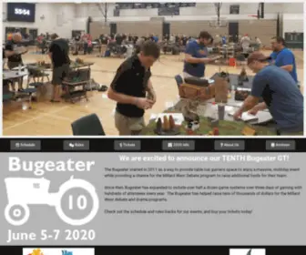 Bugeatergames.com(Omaha's largest wargaming event) Screenshot