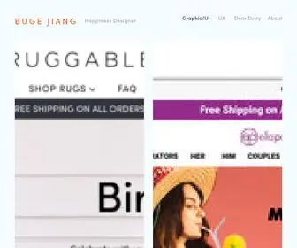 Bugejiangdesign.com(Buge Jiang) Screenshot