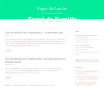 Bugetdefamilie.ro(Buget de familie) Screenshot