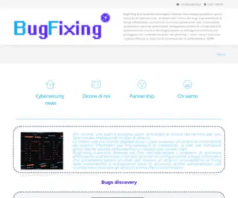 Bugfixing.it(BugFixing servizi di cybersecurity) Screenshot