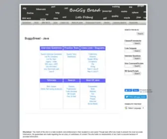 Buggybread.com(Java) Screenshot