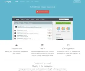 Bugify.com(Simplified issue tracker) Screenshot