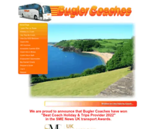 Buglercoaches.co.uk(Bugler Coaches Ltd) Screenshot