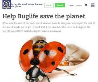 Buglife.org.uk(Buglife) Screenshot