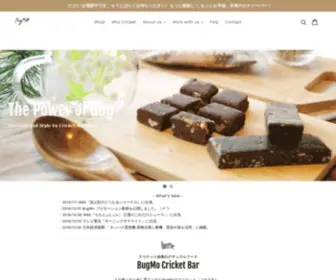 Bugmo.jp(昆虫で誰も傷つかない食) Screenshot