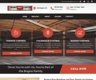 Bugnopestcontrol.com(Bugno Pest Control) Screenshot