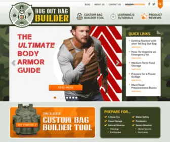 Bugoutbagbuilder.com(Bug Out Bag Builder) Screenshot