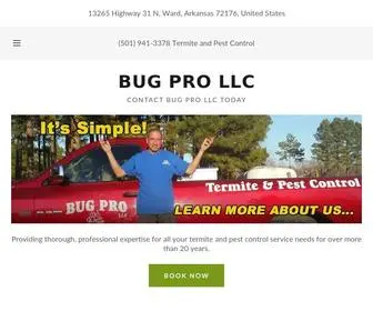 Bugprollc.com(Bug Pro LLC) Screenshot