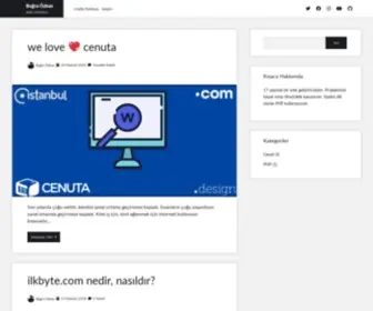 Bugraozkan.com.tr(Kişisel Blog) Screenshot