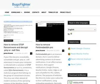 Bugsfighter.com(Your guide to safer and faster PC) Screenshot
