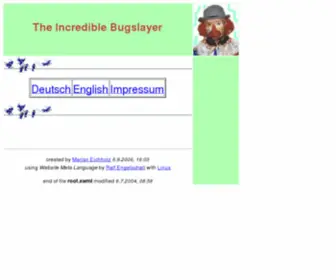 Bugslayer.de(The Incredible Bugslayer) Screenshot