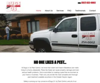 Bugsorusonline.com(Bugs Or Us in Beavercreek) Screenshot