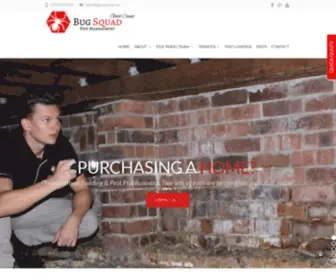 Bugsquad.com.au(Pest Control Gold Coast) Screenshot