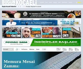 Bugunkocaeli.com.tr(Bugün Kocaeli) Screenshot