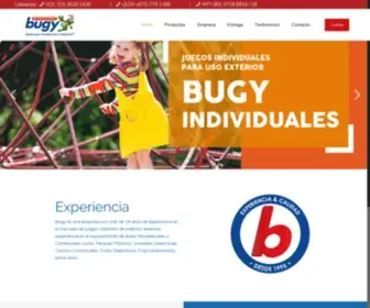 Bugy.mx(Bugy una empresa de equipamiento de áreas residenciales y comerciales) Screenshot